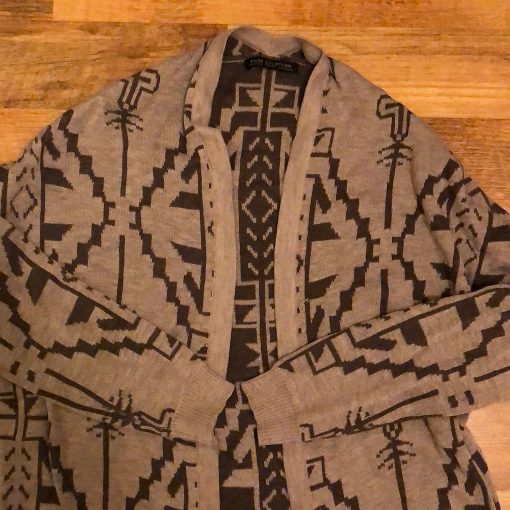 Brown Aztec cardigan